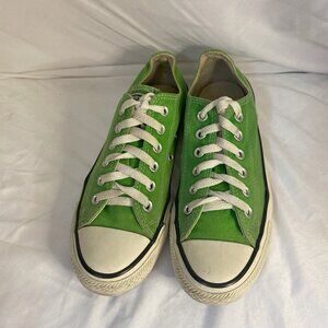 Converse All Star in  Green Low tops sneaker Women's  size 7 M